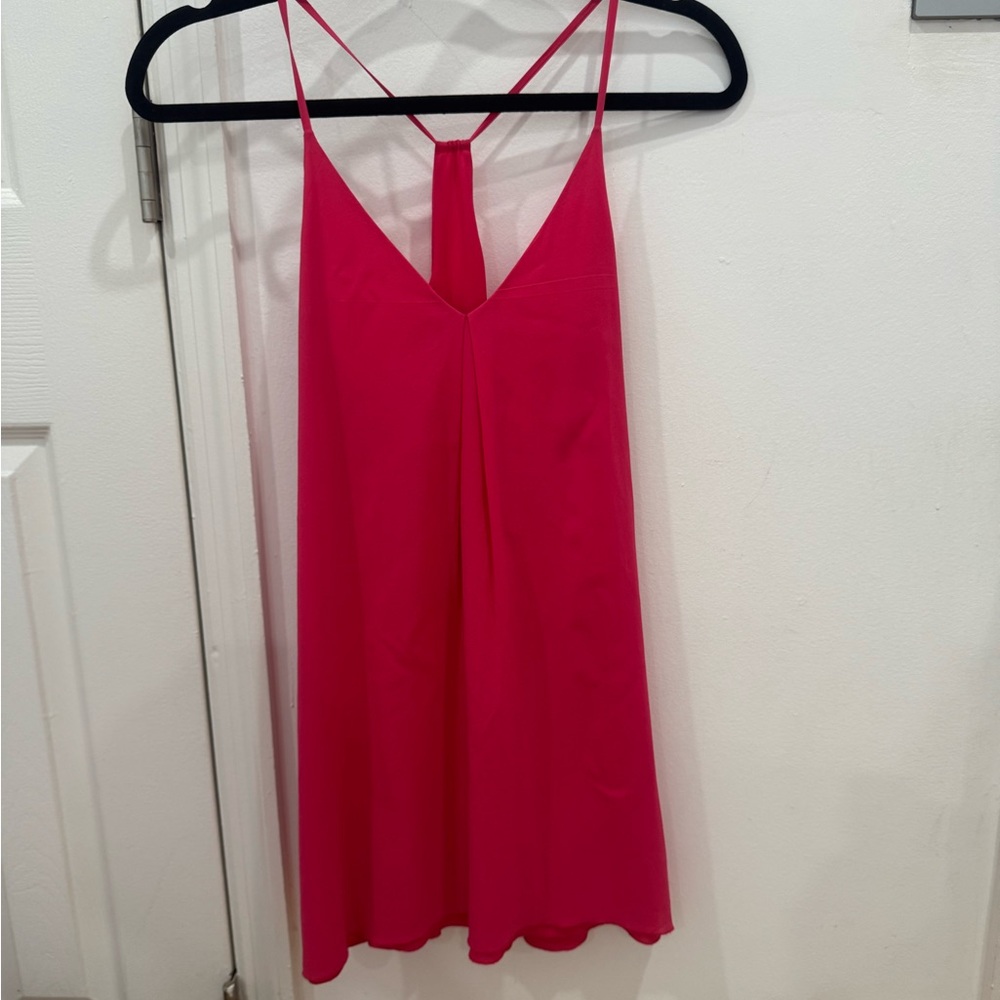 Alice + Olivia Bright Pink Dress